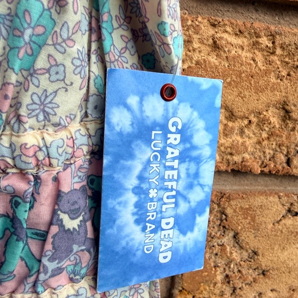 • Lucky Brand Grateful Dead Pearled Ivory Printed Tank - Picture 5 of 6